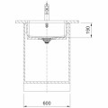 Zlewozmywak Franke Fraceram KubusX KXK 110-51 126.0738.291 Kremowy