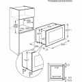 Kuchenka mikrofalowa do zabudowy AEG NMB6S171SB