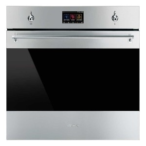 Piekarnik elektryczny z funkcją mikrofali i pary Smeg SO6303APX "PROMOCJA" + GRATIS