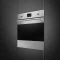 Piekarnik elektryczny z funkcją mikrofali i pary Smeg SO6303APX