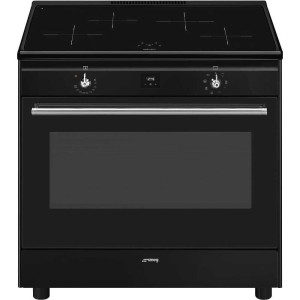 Kuchnia wolnostojąca z płytą indukcyjną Smeg CX91IMBL + GRATIS "PROMOCJA"