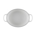 Brytfanna owalna Le Creuset 29cm Biała