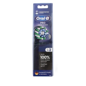 Końcówki do szczoteczki Oral-B EB50BK-2 Cross Action Black