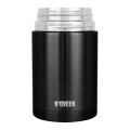 Noveen - Termos obiadowy TB955 Black Transparent 800 ml