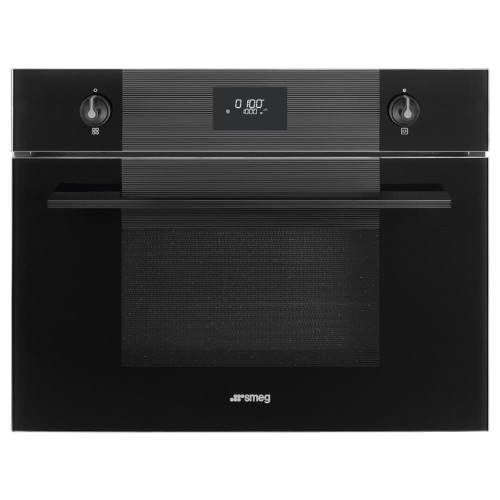 Piekarnik elektryczny z funkcją mikrofali Smeg SO4101M1B3