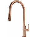 Bateria kuchenna Franke do wody filtrowanej Maris Slim Clear Water J pull-out Miedziany 120.0736.602