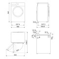 Pralka Smeg WNP96SLAAIN1
