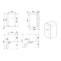 Lodówka minibar Smeg FAB5LCR6