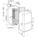 Chłodziarko-zamrażarka do zabudowy Liebherr ICBNSd 5623 Plus BioFresh NoFrost 194cm