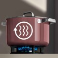 WMF - Komplet garnków FusionTec Mineral Pro 4szt Rose Quartz 0518955290