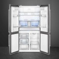 Chłodziarko-zamrażarka side by side typu french door Smeg FQ60XDAIE
