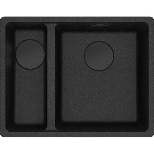 Zlewozmywak Franke MRG 160-34-15 Onyx + czarny zestaw odpływowy 125.0740.839