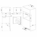 Chłodziarka na wino Smeg CVI620NRE linia Dolce Stil Novo