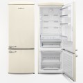 Chłodziarko-zamrażarka wolnostojąca Vestfrost VR-FB482-2ERBG retro, beżowa 70cm, PRAWA