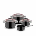 WMF - Komplet garnków FusionTec Functio Pro 4szt Black 518605290