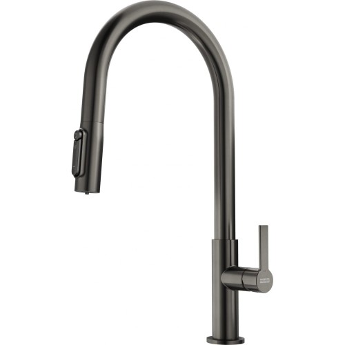 Bateria kuchenna Franke do wody filtrowanej Maris Slim Clear Water J pull-out Antracyt 120.0736.603
