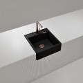Bateria Schock Keto Copper Brushed z wyciąganą wylewką 518120 COB Linia Studio