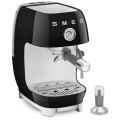 Ekspres do kawy kolbowy Smeg ECF03BLEU czarny