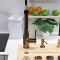 Bateria Schock Keto 518120 z wyciąganą wylewką Copper Linia Studio (Ekspozycja)