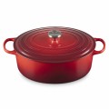Owalna Brytfanna Żeliwo Le Creuset 33cm / 7.5l, Wiśniowa
