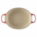 Owalna Brytfanna Żeliwo Le Creuset 33cm / 7.5l, Wiśniowa