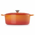 Owalna Brytfanna Żeliwo Le Creuset 33cm / 7.5l, Płomienna