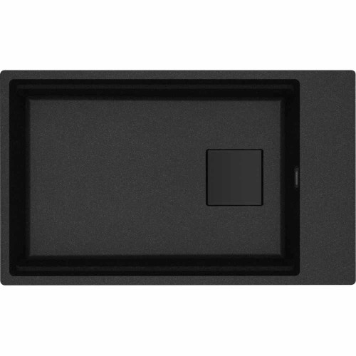 Zlewozmywak Franke KNG 110-62 Onyx + czarny zestaw odpływowy 125.0740.834