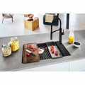 Zlewozmywak Franke KNG 110-62 Onyx + czarny zestaw odpływowy 125.0740.834