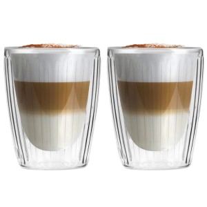 Vialli - Komplet 2 szklanek z podwójną ścianką 250ml Livio Duo 1661