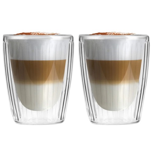 Vialli - Komplet 2 szklanek z podwójną ścianką 250ml Livio Duo 1661