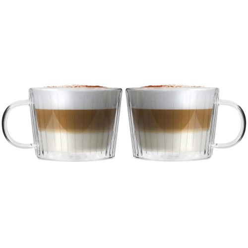 Vialli - Komplet 2 filiżanek z podwójną ścianką 250 ml Livio Duo 1647