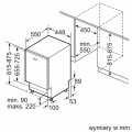 Zmywarka do zabudowy Bosch SPV4EMX17E