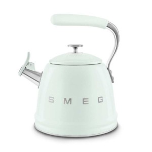 Czajnik z gwizdkiem Smeg WKF01PG, pastelowa zieleń