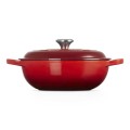 Garnek do gulaszu Le Creuset 22cm Wiśniowy