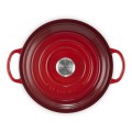 Garnek do gulaszu Le Creuset 22cm Wiśniowy