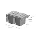 Sortownik odpadów Teka Eco Easy 60 40197960