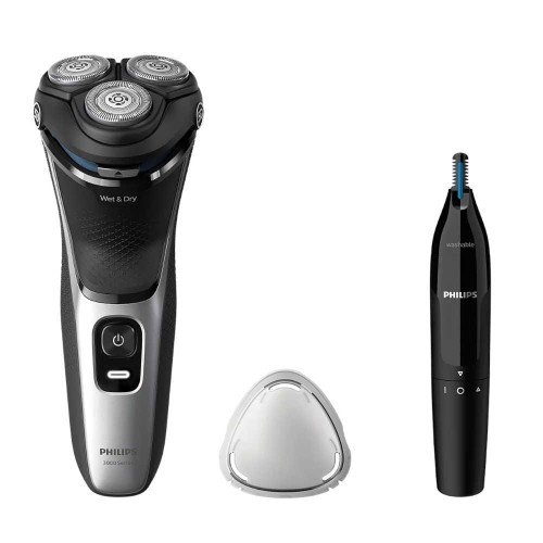 Zestaw Philips golarka + trymer do nosa S3143/02