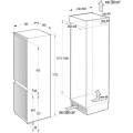 Chłodziarko-zamrażarka do zabudowy Gorenje NRKI517E61WF