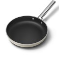 Patelnia Smeg o średnicy 28cm FPF2802CRM Kremowy mat
