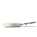 Patelnia Smeg o średnicy 24cm FPF2402CRM Kremowy mat