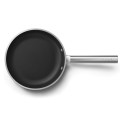 Patelnia Smeg o średnicy 24cm FPF2402CRM Kremowy mat