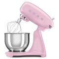 Robot kuchenny Smeg SMF05PKEU cały różowy