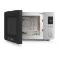 Kuchenka mikrofalowa z funkcją pieczenia, grilla i AirFry Smeg MOC02BLMEU czarny mat