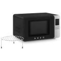 Kuchenka mikrofalowa z funkcją grill Smeg MOC01BLMEU czarny mat