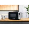 Kuchenka mikrofalowa z funkcją grill Smeg MOC01BLMEU czarny mat