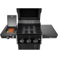 Grill gazowy Napoleon Freestyle PRO 365 z palnikiem bocznym Sizzle Zone, Czarny