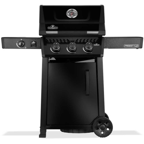 Grill gazowy Napoleon Freestyle 365 z kuchenką boczną, Czarny