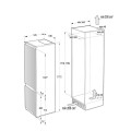 Chłodziarko-zamrażarka do zabudowy Gorenje NRKI517E42