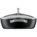 WMF - Bryfanna okrągła Fusiontec Mineral 28cm czarna 518405290