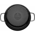WMF - Bryfanna okrągła Fusiontec Mineral 28cm czarna 518405290
